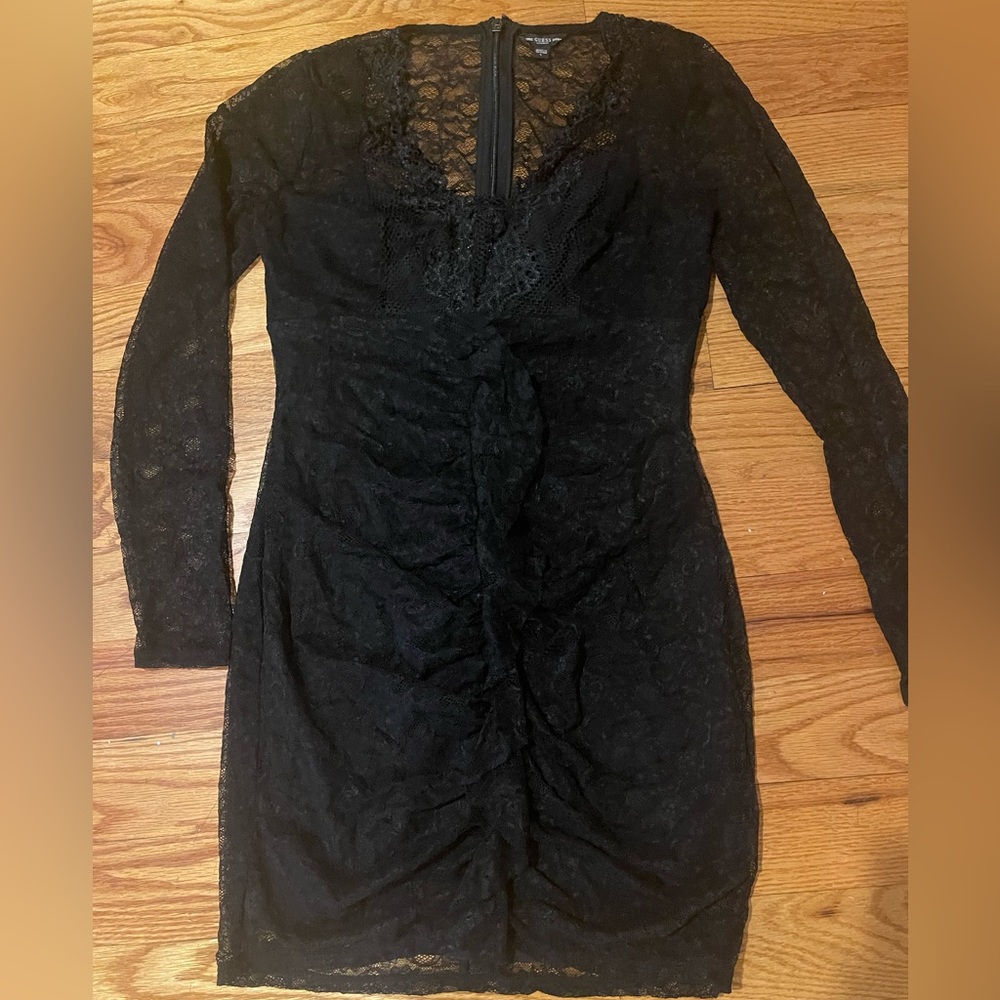 Guess Lace Little Black Dress size L